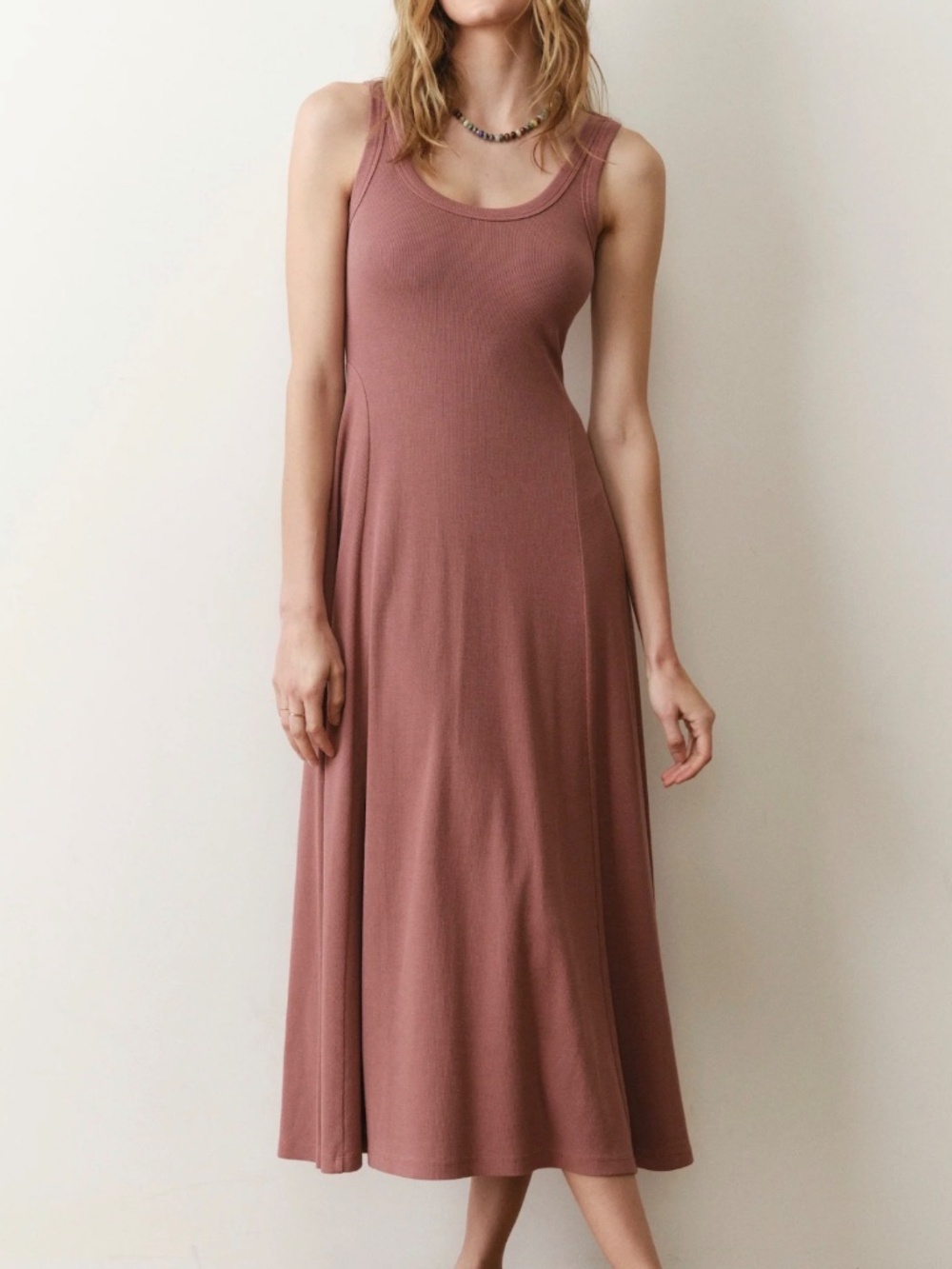 Lexi Rib Fit & Flare Dress - Picture 2 of 8